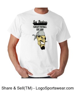 TTSA Jolly Roger Division Sea Raiders T-Shirt Design Zoom