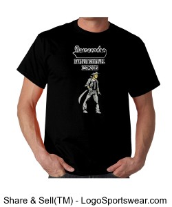 TTSA American Division Desperados T-Shirt Design Zoom